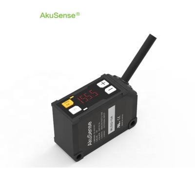 China Industrial Automation AkuSensor Electronic Distance Sensor Digital Display Safety Protection 50m Length Measurement Sensor for sale