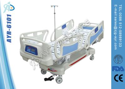 China Five Function Electric Medicare Approved Hospital Beds With Central Lock System for sale