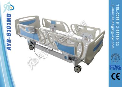 China Cold Roll Steel Hospital Electric Beds Folding Patient Bed 220V / 50hz for sale