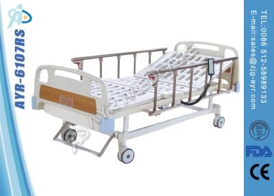 China Two Functions Electric Automatic Hospital Beds Hospital ICU Nursing Bed With Central Lock for sale