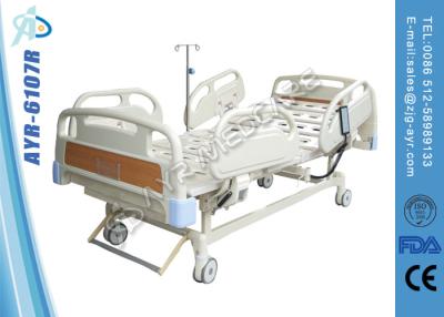 China 2 Functions Powder Coating Rotating Hospital Electric Beds With Manual CPR for sale