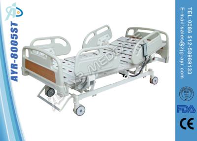 China 3 Function Steel Frame Medical Hospital Electric Beds / Hi Lo Beds For ICU Room for sale