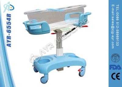 China Acrylic Medical Supplies Hospital Beds Baby Girl Bassinet With Music player for sale