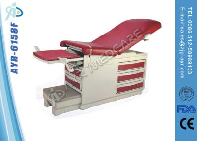 China Multifunction Obstetric Delivery Bed gynecological table With Great Capacity Drawers for sale