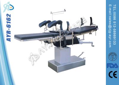 China Stainless Steel Hydraulic Manual Surgical Operating Table With Foot Pedal for sale