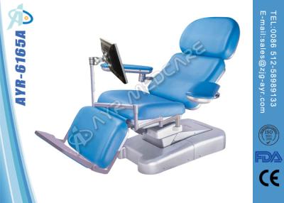 China foldable Hospital Multi purpose Electric Dialysis Chairs With Screen Holder for sale