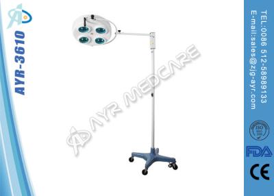 China Hospital Cold Light Shadowless Surgical Operating Lights Floor Standing for sale