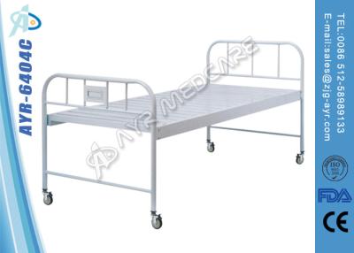 China Simple Structure Powder Coated Platform Hospital Bed , Stainless Steel Is Available for sale