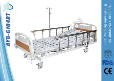 China Multi-function Full Electric Hospital Bed With Aluminum Side Rails for sale