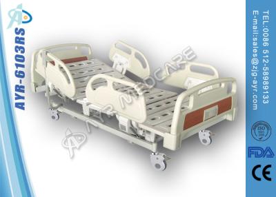 China Custom Made Electric Icu Hospital Bed With Center Locking System for sale