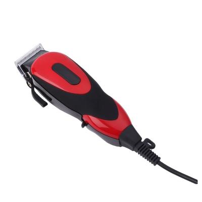 China Commercial Professional Hair Trimmer Barber Cutting Machine Corded Steel Blade Hair Clippers for sale