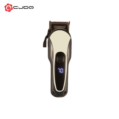 China Outdoor New Arrival Cordless Hair Cut Men Professional Rechargeable Electric Barber Hair Clippers Machine for sale