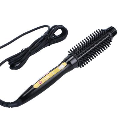 China Professional Electric PET Hair Curling Brush Iron With Comb for sale