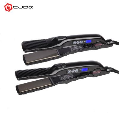 China Mains Powered Easy Take Flat Iron Hair Straightener For Woman Hairstyle for sale