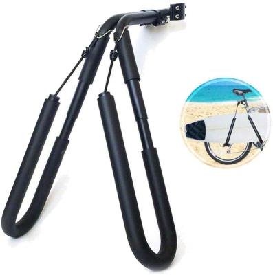 China Lindo Surfboard Wakebord Bike Stable Rack Bicycle Carrier Surfing Carrier Mount To Seat Posts for sale