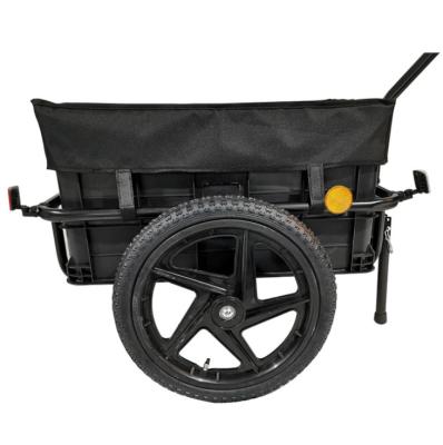 China Durable Lindo Bicycle Cargo Trailer Bike Cargo Storage Cart And Luggage Trailer for sale