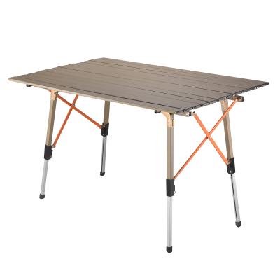 China Aluminum Alloy Modern Height Adjustable Outdoor Portable Picnic Table for sale