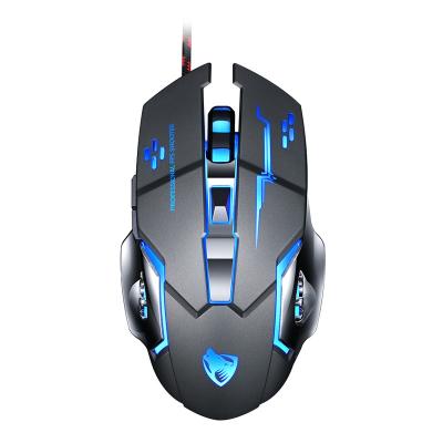 China Buying Good Price Gaming Wired Mouse V6 Computer USB Wired Gamer Optical Gaming Mouse for sale