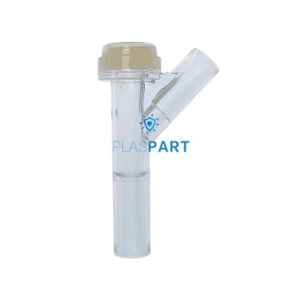 China Order Liquid Y Injection Site Y Connector With Rubber For Injection Of Infusion Set for sale