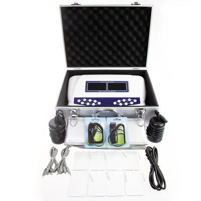 China Ion Cleanse Detox Device Dual Ion Cleanse Detox 8 Mode Foot Spa Body Detox Machine for sale