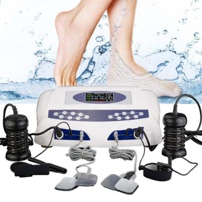 China Ion Cleanse Detoxify Foot Spa Machine Dual Detox System Dual Ion Cell Cleanse Machine Detox Foot Bath Device for sale