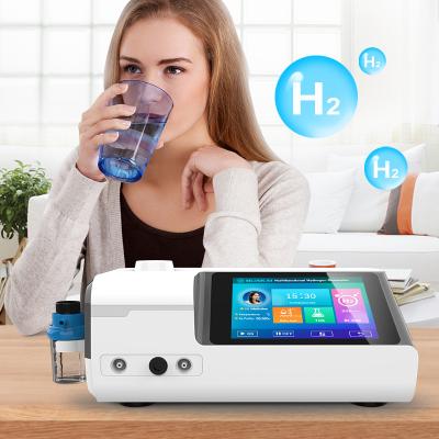 China Double Person Hho Hydrogen Generator Electrolyser Hydrogen Oxygen Water Drinkable Hydrogen Inhaler 300ml for sale