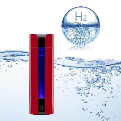 China Hydrogen Rich Water Generator Portable Hydrogen Water Spa Generator Bottle for sale