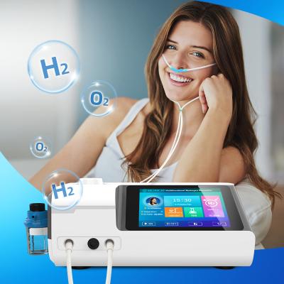 China Home Use Oxy Hydrogen Generator SPE PEM Hydrogen Inhaler Hho Inhalation Hydrogen Generator 300ml 600ml for sale