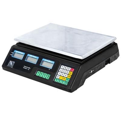 China 30kg-40kg high precision commercial market/fruit/meat electronic digital scale for sale