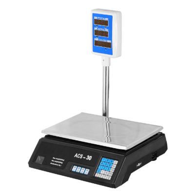 China Market / Fruit / Meat Digital Price Computing Scale With LED Display / Digital LCD Weighing Scale for sale