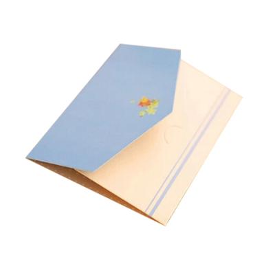 China Eco - Friendly High Quality Custom Printing Small Size Paper Envelope For Gift Cards for sale