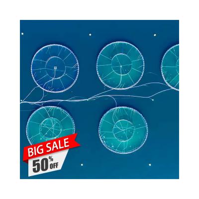 China Factory Direct Supplier HDPE Aquaculture Fish Farm Floating Round Circular Cage Raising Fish To Cage Fish Farm Floating Frame for sale