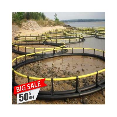 China Aquaculture Fish Farms Open Sea Floating HDPE Cage Culture Salmon Fish Farm for sale