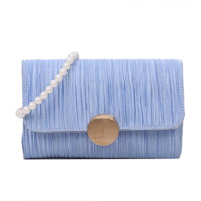 China 2021 Fashion Factory Direct Sales New Pearl Handbag All-match Shoulder Bag Armpit Messenger for sale