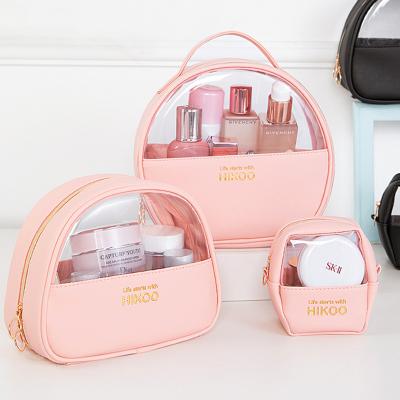 China Hot Selling 2021 Fashion Women PVC Cosmetic Bag Transparent PVC Cosmetic Bag Transparent Wholesale for sale