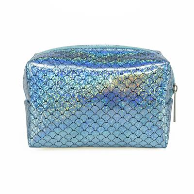 China Fashion 2021 Fashion PVC Laser Bag Women Cosmetic Make Up Bag Cosmetic Bag for sale