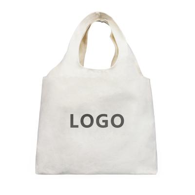 China 2021 Fashion Custom Printing Rope Handle Canvas Bags Shopping Bag Shopping Logo With Your Own Logo for sale