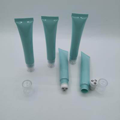 China Medical 20g Empty Cosmetic Massage Eye Cream Soft Tube Tube With Trackball for sale