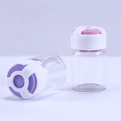 China 3ml 5ml 7ml 8ml 10ml Small Essence Sample Vial Cosmetic Hot Glass Ampoule Lyophilized Powder Bottle for sale