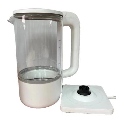 China 360 Degree Rotation Base China Made Fashionable Large Volume Round Glass-to-Glass Electric Kettle for sale