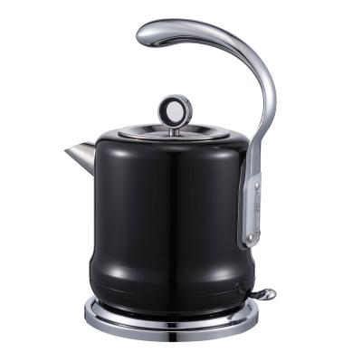 China Manufacturer 360 Degree Direct Sale Auto Shutoff Large Gauge Rotation Low Water Temperature Electric Kettle For Household for sale