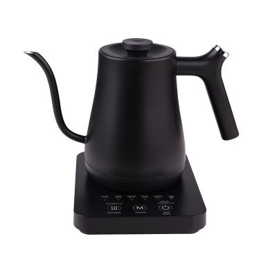 China 360 Degree Base Gooseneck Electric Kettle 100% Rotation Fast Heating Stainless Steel Electric Tea Kettle For Home for sale