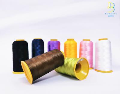 China 150D/2 100% Rayon Viscose Silk Embroidery Machine Thread 5000m Wholesale for sale