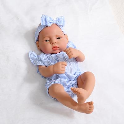 China Changeable Dress 16 Inch Waterproof Reborn Baby - Cute Lifelike Handmade Doll Girl Full Body Silicone Doll for sale