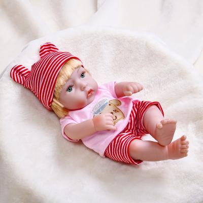 China Changeable Dressing Supplier Simulation 12 Inch Baby Doll Good Quality Soft Touch Vinyl Reborn Dolls For Children for sale