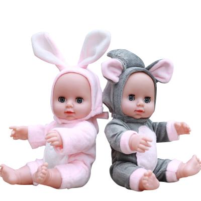 China Battery Operated Toy 12 Inch Vinyl Silicone Realistic Lifelike Dolls For Kids Toys Cute Reborn Baby - Doll for sale