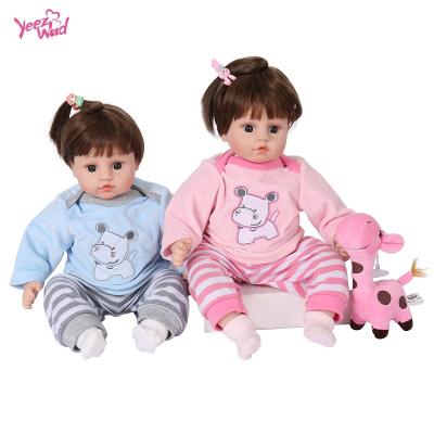 China Realistic Reborn Baby Born Battery Operated Toy Cheap New 18inch Kids Gifts - Reborn Doll Silicone Bebe Dolls For Kids for sale