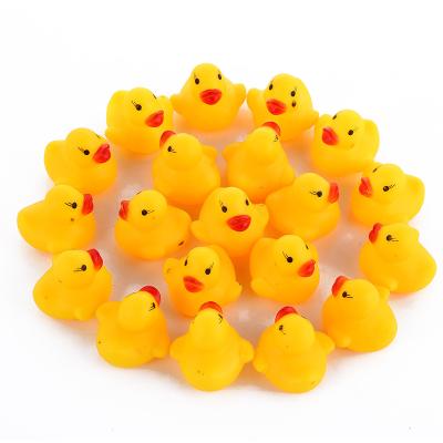 China Relieve Effort Baby's Bath Toy Novelty Place Float and Squeak Rubber Duck Pool Floats Cute for Kids Pool Floats Toys for sale