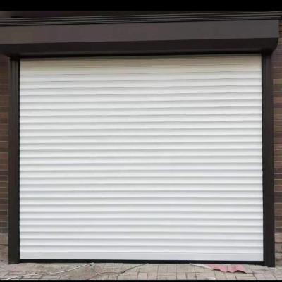 China Fire protection color steel rolling shutter slat builders 100mm roller pieces for villa garage door roller door for sale