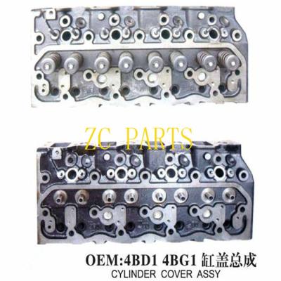 China 4BD1 4BG1 Diesel Engine Cylinder Head Excavator Spare Parts for sale